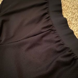 Black sport shorts